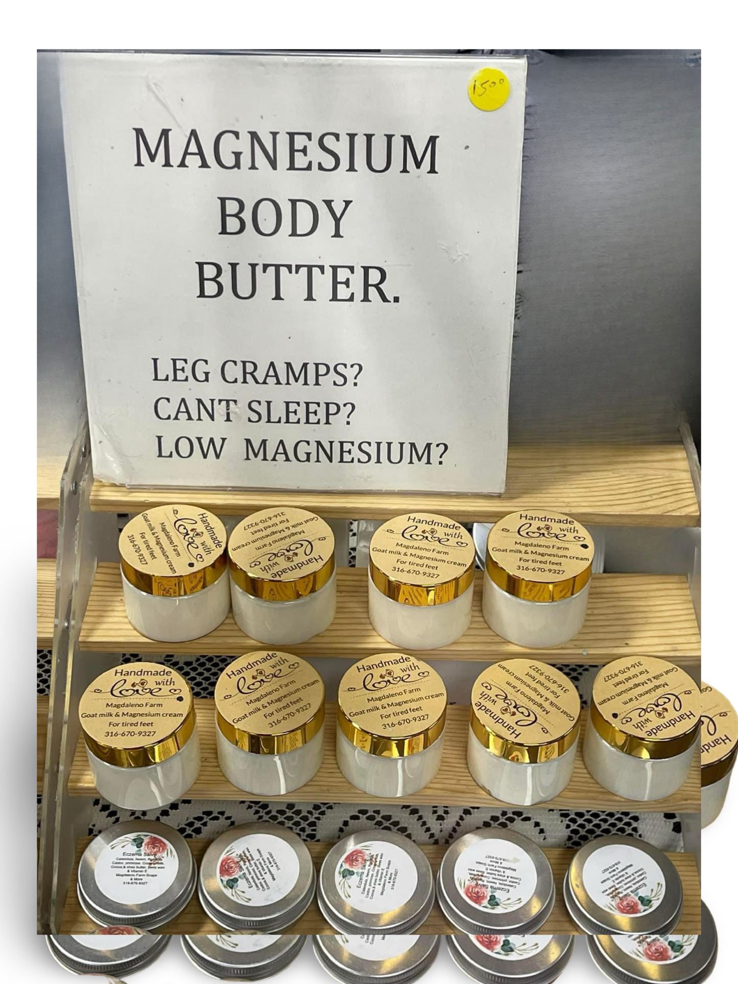 Goat milk Magnesium body butter